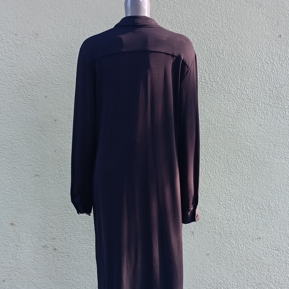 CAMI INTERNATIONAL LADIES BLACK (11) BUTTON FT CLOSURE LUXURY DRESS (TAIWAN) - Picture 14 of 17